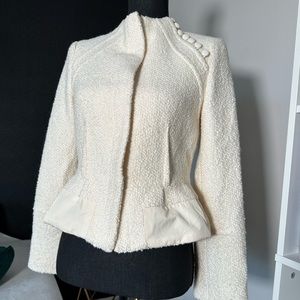 BCBG Cream Blazer